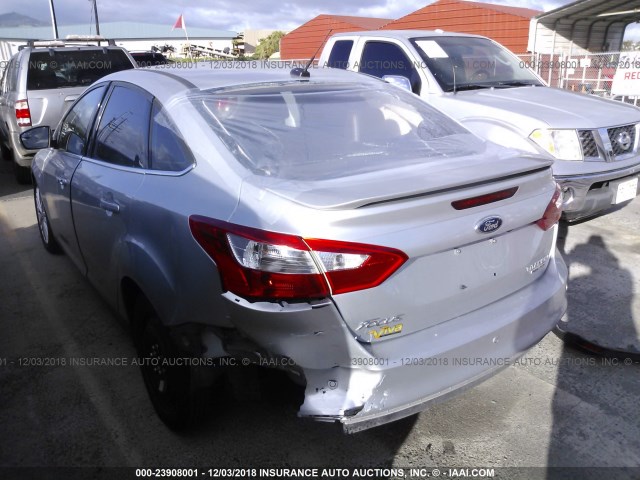 1FADP3J27EL229415 - 2014 FORD FOCUS TITANIUM SILVER photo 6