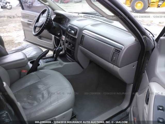 1J4GW48S54C380123 - 2004 JEEP GRAND CHEROKEE LAREDO/COLUMBIA/FREEDOM ნაცრისფერი ფოტო 5