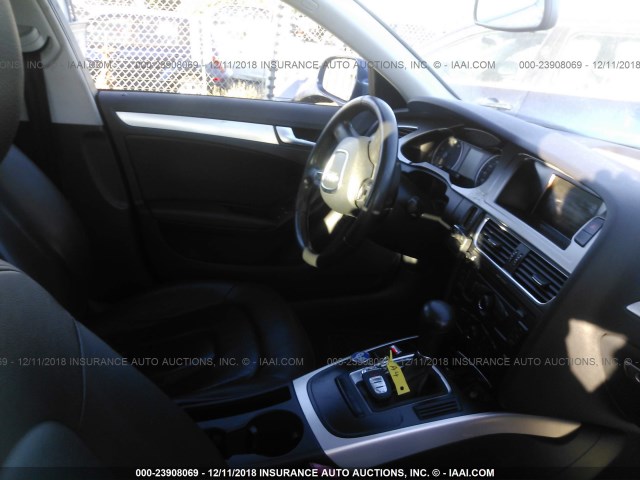 WAUBFAFL7AN019192 - 2010 AUDI A4 PREMIUM BLUE photo 5