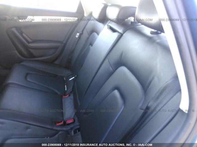 WAUBFAFL7AN019192 - 2010 AUDI A4 PREMIUM BLUE photo 8