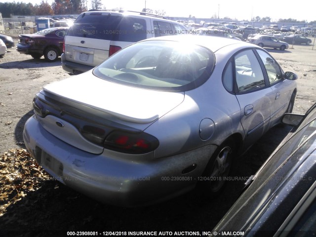 1FAFP53SXXA326561 - 1999 FORD TAURUS SE/COMFORT/SPORT SILVER photo 4