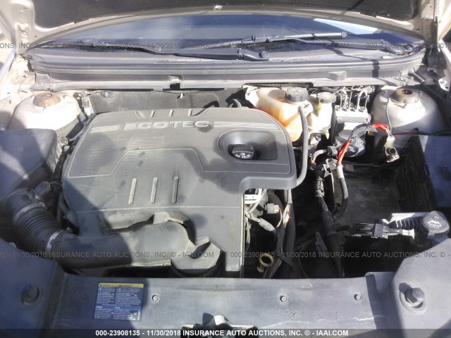 1G1ZG57B89F222733 - 2009 CHEVROLET MALIBU LS 棕色 照片 10