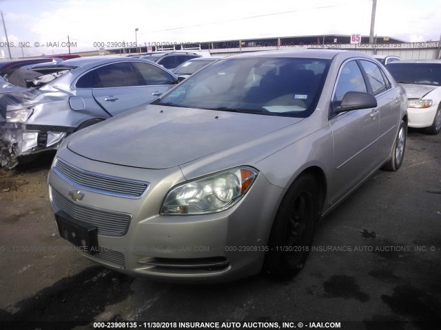 1G1ZG57B89F222733 - 2009 CHEVROLET MALIBU LS 棕色 照片 2