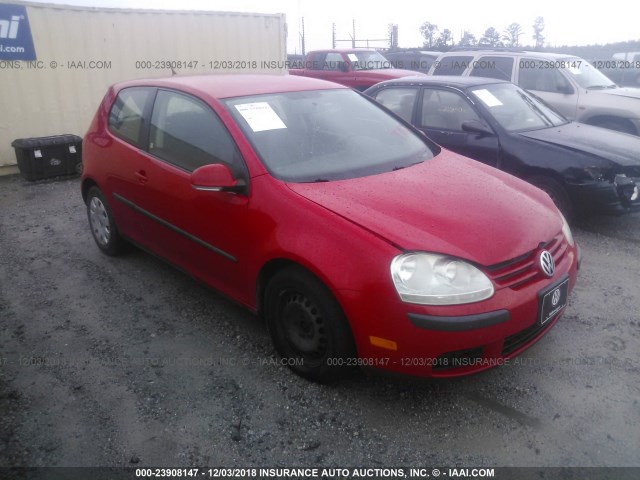 WVWBB71K48W231536 - 2008 VOLKSWAGEN RABBIT RED photo 1