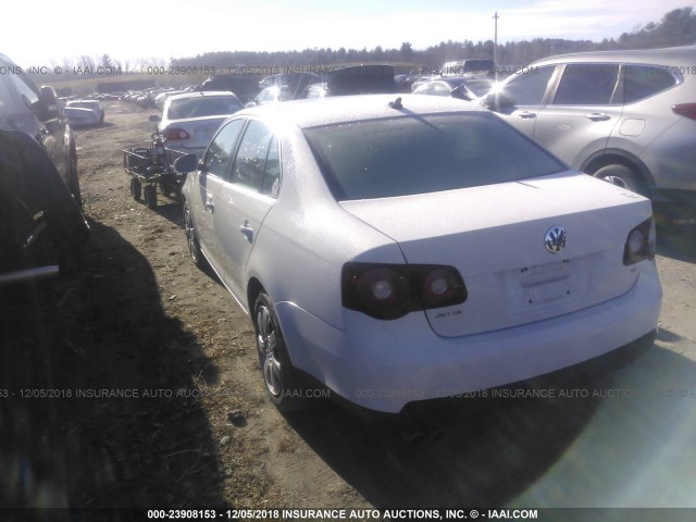 3VWRZ71K99M134499 - 2009 VOLKSWAGEN JETTA SE/SEL WHITE photo 3