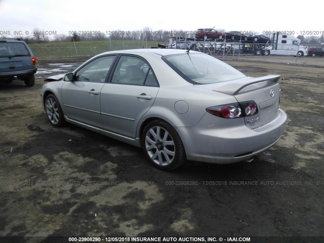 1YVHP81DX75M25747 - 2007 MAZDA 6 S TAN photo 3