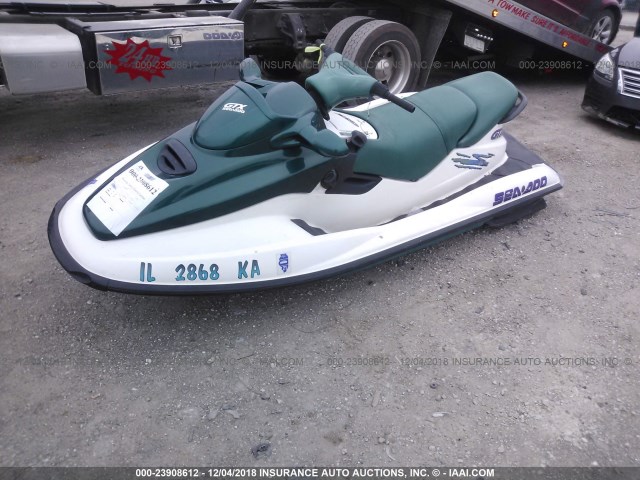 ZZNF5419E797 - 1997 SEADOO GTX  GREEN photo 2