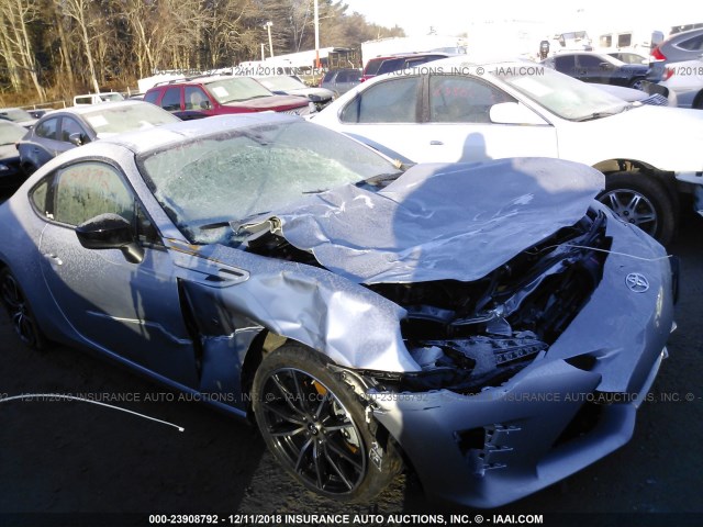 JF1ZNAE18J9700951 - 2018 TOYOTA 86 GT SILVER photo 1