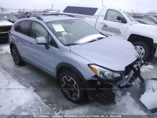 JF2GPACC0E8208623 - 2014 SUBARU XV CROSSTREK 2.0 PREMIUM GRAY photo 1