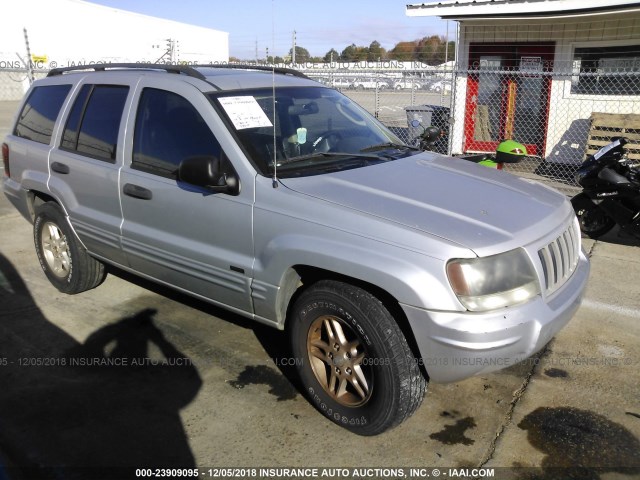 1J4GX48S34C316417 - 2004 JEEP GRAND CHEROKEE LAREDO/COLUMBIA/FREEDOM ვერცხლისფერი ფოტო 1