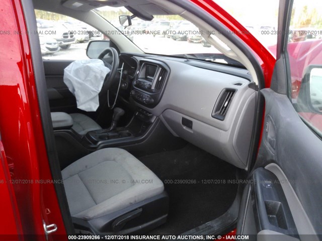 1GTG5AE32F1171439 - 2015 GMC CANYON RED photo 5