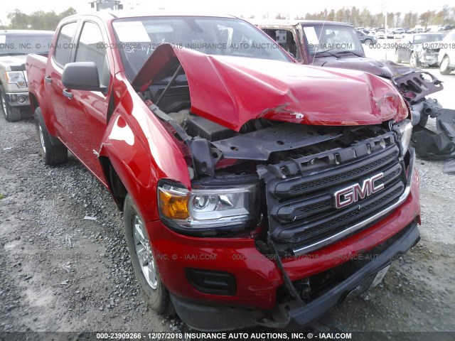 1GTG5AE32F1171439 - 2015 GMC CANYON RED photo 6