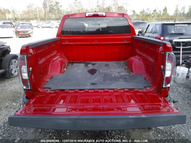 1GTG5AE32F1171439 - 2015 GMC CANYON RED photo 8