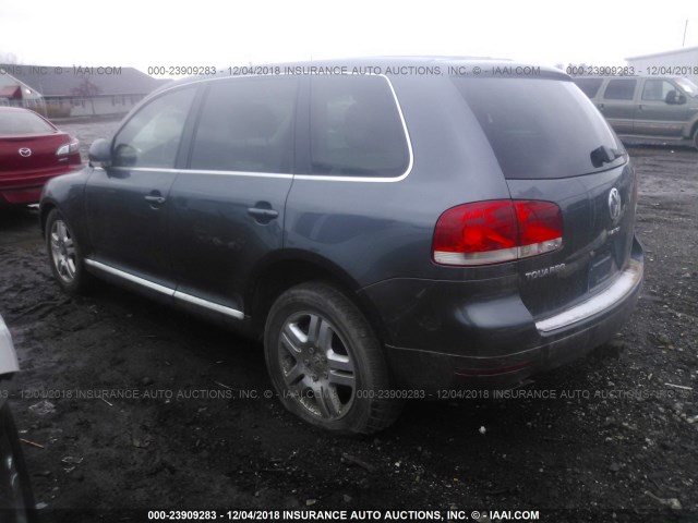 WVGMM77L15D008439 - 2005 VOLKSWAGEN TOUAREG 4.2 BLUE photo 3