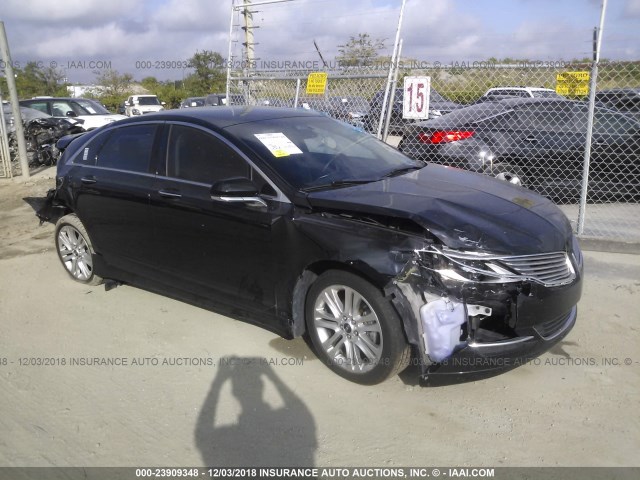 3LN6L2LU7GR629501 - 2016 LINCOLN MKZ HYBRID BLACK photo 1