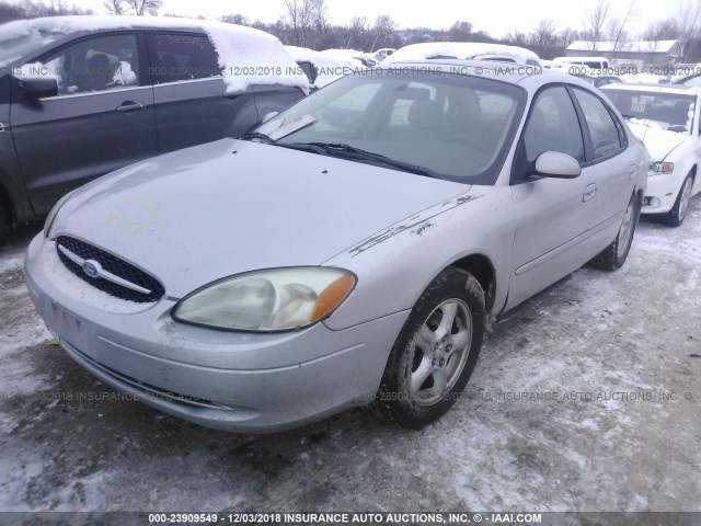 1FAFP55202G274781 - 2002 FORD TAURUS SES SILVER photo 2