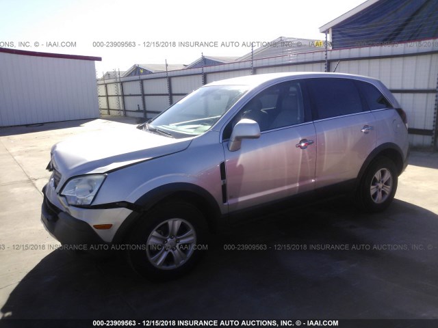 3GSCL33P28S671693 - 2008 SATURN VUE XE SILVER photo 2