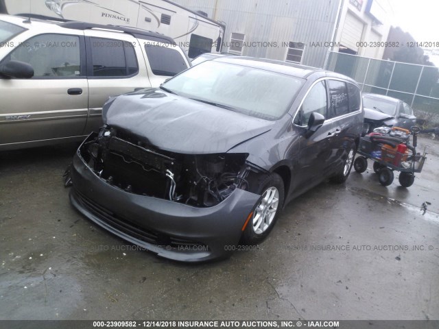 2C4RC1DG2HR648677 - 2017 CHRYSLER PACIFICA TOURING GRAY photo 2