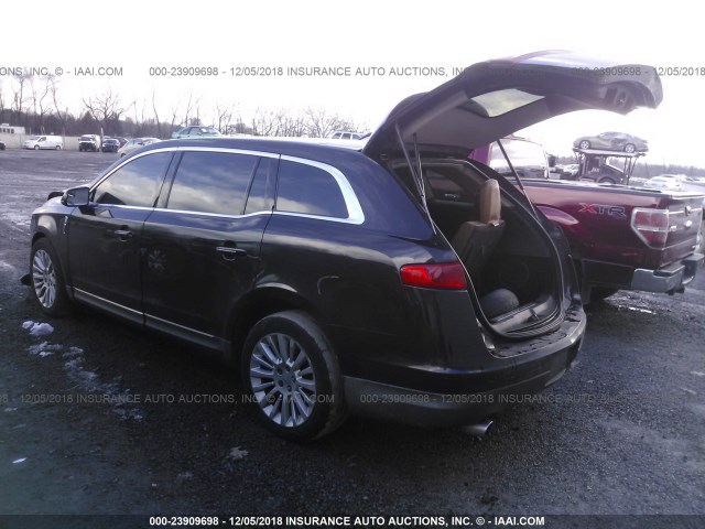 2LMHJ5AR8ABJ03242 - 2010 LINCOLN MKT BLACK photo 3