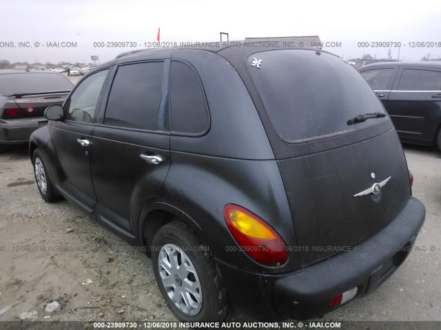 3C4FY58B85T618599 - 2005 CHRYSLER PT CRUISER TOURING BLACK photo 3