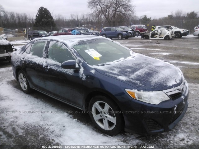 4T4BF1FK8ER444282 - 2014 TOYOTA CAMRY L/SE/LE/XLE Mavi foto 1