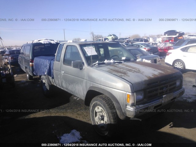 1N6HD16Y7MC404313 - 1991 NISSAN TRUCK KING CAB BLUE photo 1