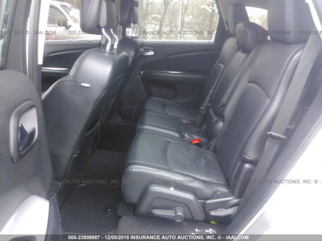 3C4PDCBG6CT153293 - 2012 DODGE JOURNEY SXT SILVER photo 8