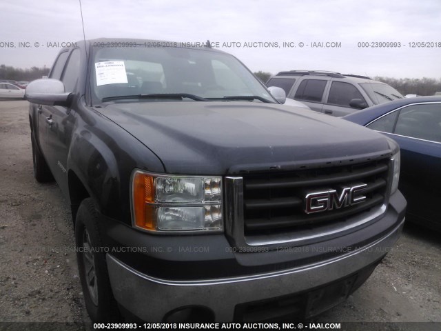 3GTEC13C48G206244 - 2008 GMC SIERRA C1500 BLACK photo 1