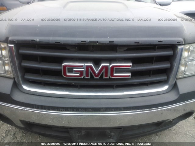 3GTEC13C48G206244 - 2008 GMC SIERRA C1500 BLACK photo 6