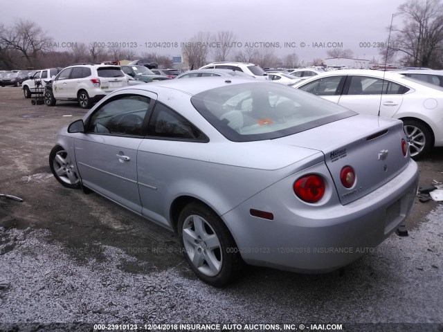 1G1AL15FX77316689 - 2007 CHEVROLET COBALT LT SILVER photo 3