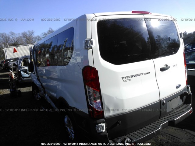 1FBZX2ZM8FKA76250 - 2015 FORD TRANSIT T-350 WHITE photo 3