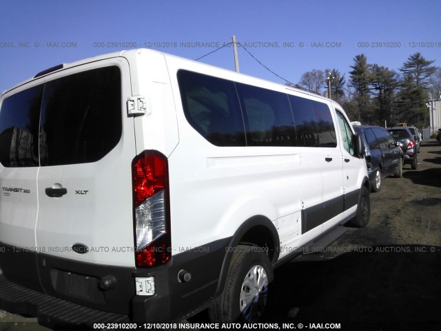 1FBZX2ZM8FKA76250 - 2015 FORD TRANSIT T-350 WHITE photo 4