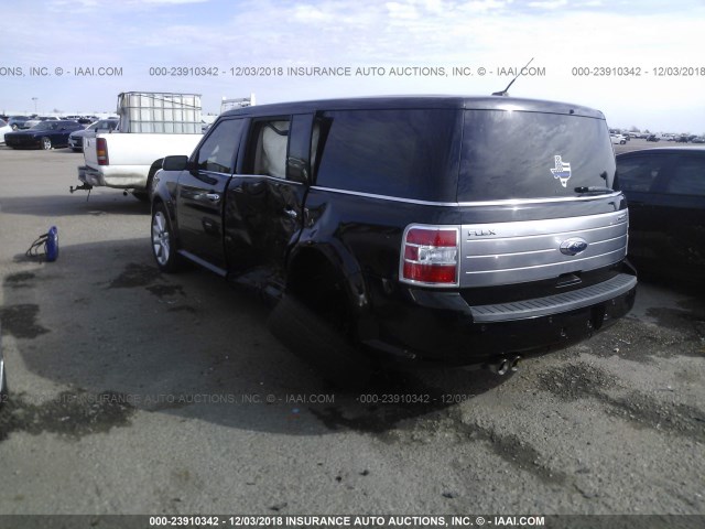 2FMGK5DCXABB30020 - 2010 FORD FLEX LIMITED BLACK photo 3