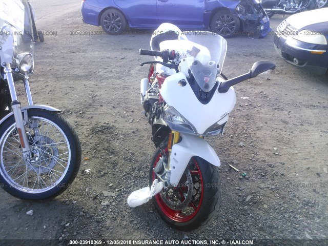 ZDMVABDSXJB006067 - 2018 DUCATI SUPERSPORT WHITE photo 5