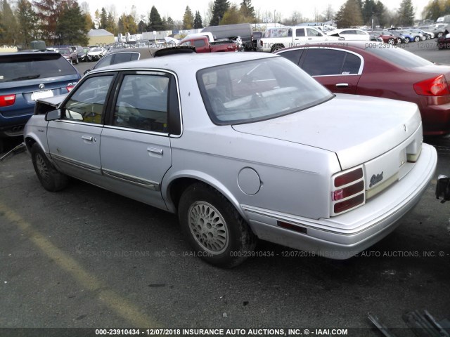 1G3AG55N0P6318967 - 1993 OLDSMOBILE CUTLASS CIERA S BLUE photo 3