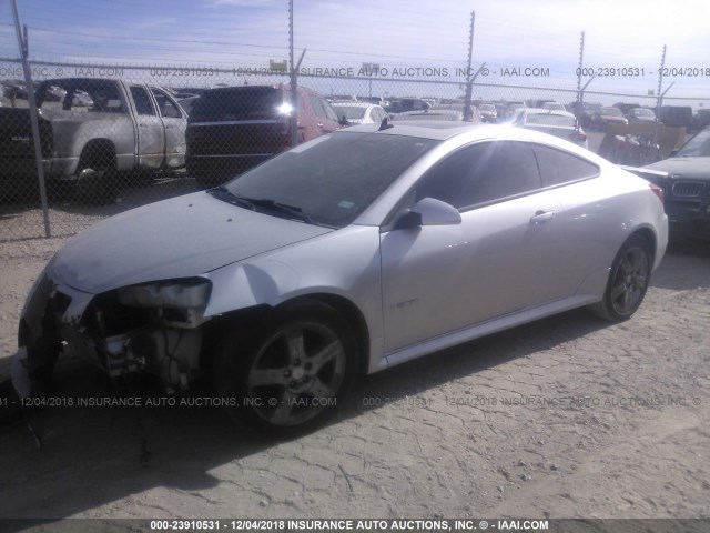 1G2ZM177394178113 - 2009 PONTIAC G6 GXP SILVER photo 2