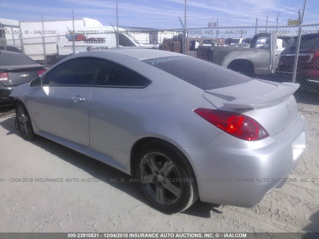 1G2ZM177394178113 - 2009 PONTIAC G6 GXP SILVER photo 3