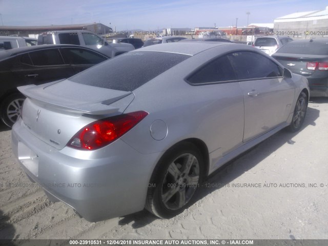 1G2ZM177394178113 - 2009 PONTIAC G6 GXP SILVER photo 4