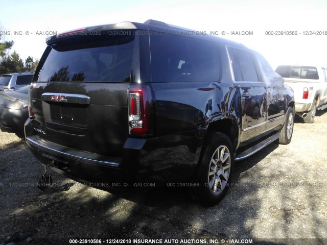 1GKS1HKJ9HR369980 - 2017 GMC YUKON XL DENALI BLACK photo 4