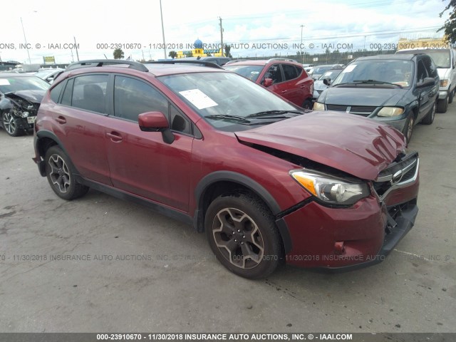 JF2GPAVC2E8208717 - 2014 SUBARU XV CROSSTREK 2.0 PREMIUM RED photo 1