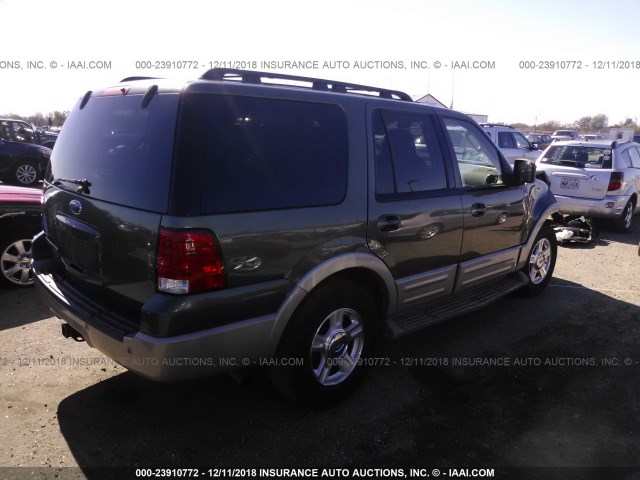 1FMFU17595LB01139 - 2005 FORD EXPEDITION EDDIE BAUER GREEN photo 4