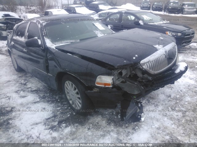 1LNHM81W23Y676928 - 2003 LINCOLN TOWN CAR EXECUTIVE BLACK photo 1