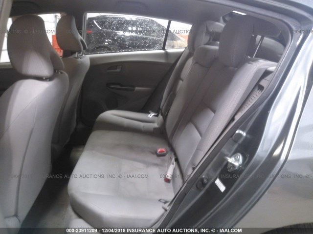 JHMZE2H3XCS004230 - 2012 HONDA INSIGHT GRAY photo 8