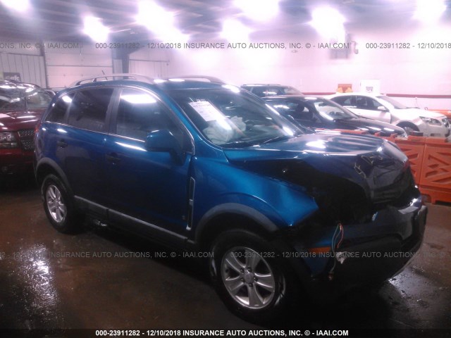 3GSCL33P29S528454 - 2009 SATURN VUE XE BLUE photo 1