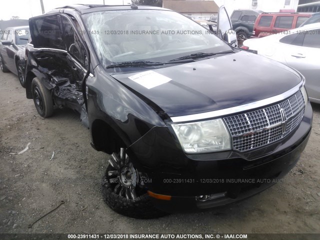 2LMDU68C78BJ26759 - 2008 LINCOLN MKX BLACK photo 1