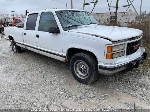 1GTGC33F7YF455914 - 2000 GMC SIERRA C3500 WHITE photo 1