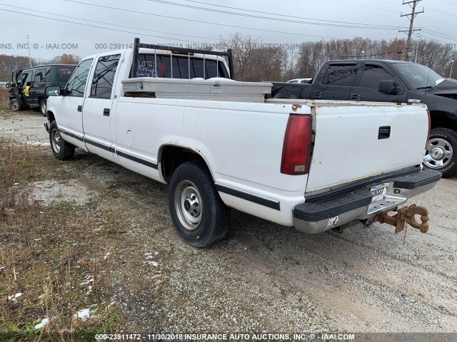 1GTGC33F7YF455914 - 2000 GMC SIERRA C3500 WHITE photo 3