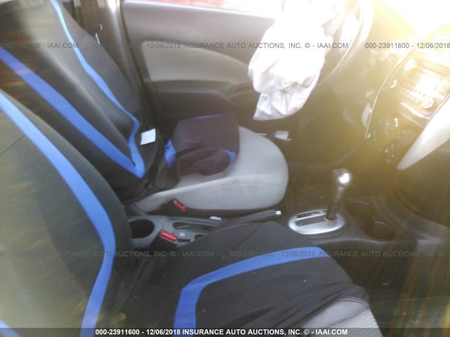 3N1CE2CPXFL363830 - 2015 NISSAN VERSA NOTE S/S PLUS/SV/SL/SR BLUE photo 5