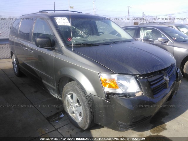 2D4RN3D17AR453264 - 2010 DODGE GRAND CARAVAN HERO GRAY photo 1