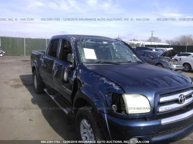 5TBDT44174S462750 - 2004 TOYOTA TUNDRA DOUBLE CAB SR5 BLUE photo 6